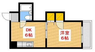 大和ビル【8階】の間取り