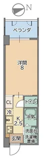トーマス豊見城【3階】の間取り
