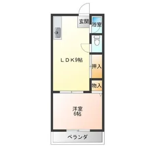 タカイレジデンス【4階】の間取り