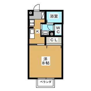 パインブリッジ稲里 C棟【1階】の間取り