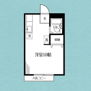 レザンジュ【2階】の間取り