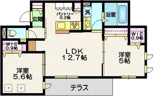 Charme【1階】の間取り