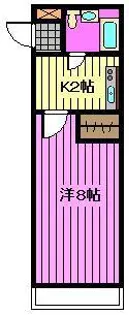 COZY HOUSE URAWA 旧アーモハイツ(家主変更)【3階】の間取り
