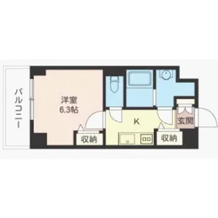 セレーナ片倉【2階】の間取り
