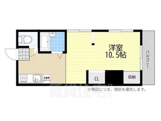 坂本荘【2階】の間取り