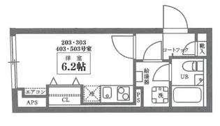 COCOCUBE井草【2階】の間取り