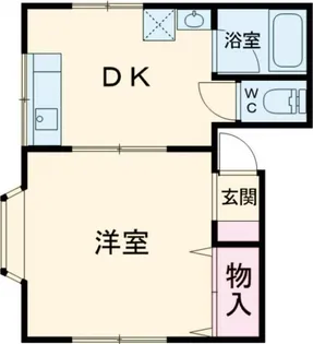 エスペランサ一之江【2階】の間取り