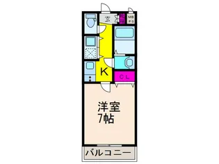 ウインズコ-ト荘園【3階】の間取り