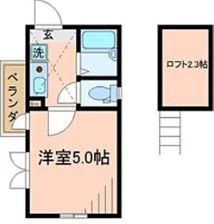 マーチ田端【3階】の間取り