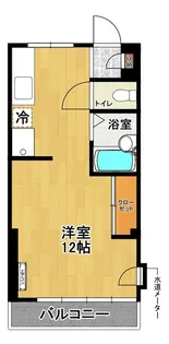 学生第一コーポ【3階】の間取り