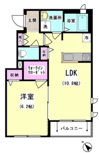 シャーメゾン・ルミエ【3階】の間取り