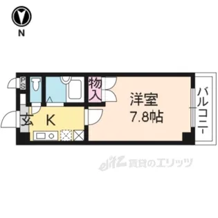 リバティ新町【1階】の間取り