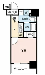 グランリーヴェル横濱南ADELE【8階】の間取り