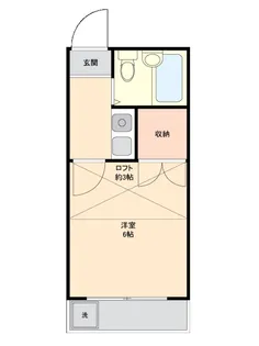 ロジュモン蕨【1階】の間取り