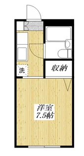 ハイツ谷野【2階】の間取り