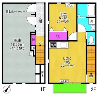 アンソレイエの間取り