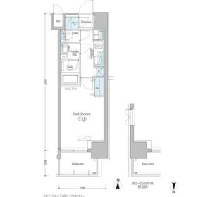 アーバネックス深川住吉【3階】の間取り