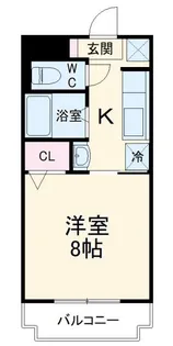 フォルトゥーナヴィータ【4階】の間取り