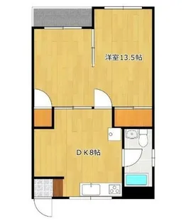 テラス石垣【6階】の間取り