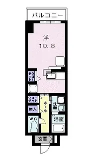 プリメイラ ヴェラ【7階】の間取り