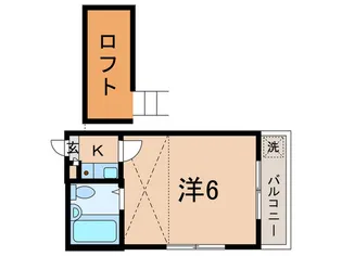 ライブコア冨士見【2階】の間取り