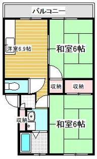 メゾンコージ【1階】の間取り