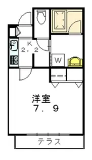 メープルコート【1階】の間取り