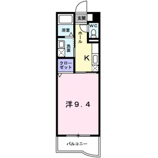 シャルマン小野【3階】の間取り