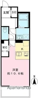 ブライトコート【1階】の間取り