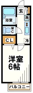 アーバインエイト【2階】の間取り