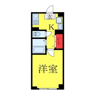 ヨウコースクウェア蕨【1階】の間取り