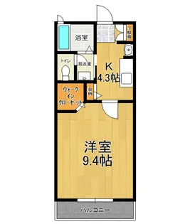 アンリシールIII【2階】の間取り