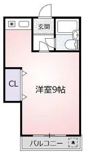 プレステージハイツ【1階】の間取り