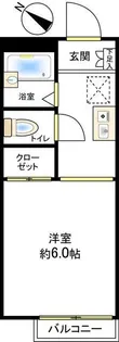ルミエール今橋【1階】の間取り