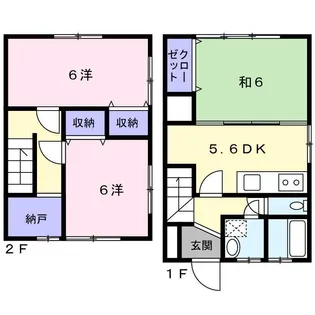 ハイツ藤林の間取り