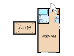 ペアパレス荻窪【2階】の間取り