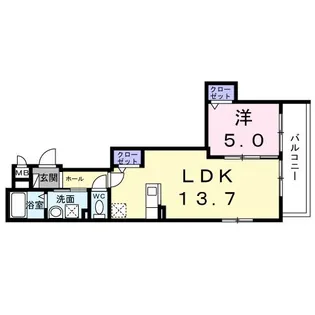 リマ プラート【3階】の間取り