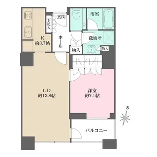 グランフロント大阪オーナーズタワー【20階】の間取り