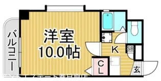 Oak hills(オークヒルズ)17【6階】の間取り