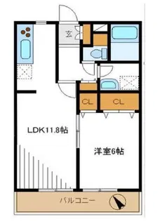 エスポワール【2階】の間取り
