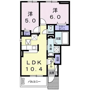 NFヴィレッジ I【1階】の間取り