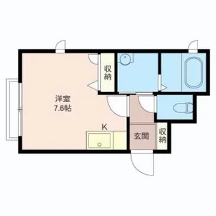 ウィズ片瀬海岸【2階】の間取り