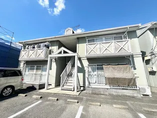 ビラ服部A【2階】の外観