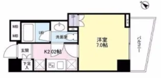 日本橋ミスモ【4階】の間取り
