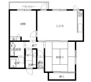 プレイス1【3階】の間取り