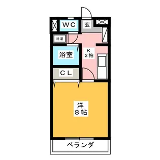 East Landmark【1階】の間取り