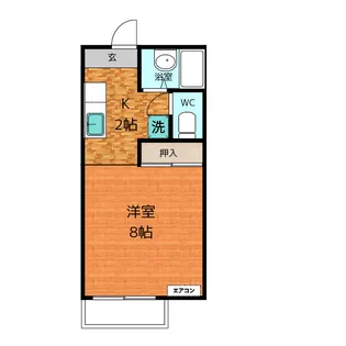 エクセル小鴨【1階】の間取り