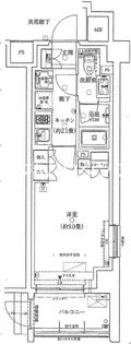 レジデンシャル池袋本町【1階】の間取り