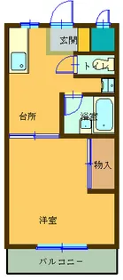 エクレール【3階】の間取り