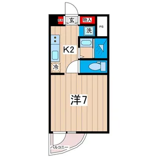 グランメゾン・鮎川【3階】の間取り